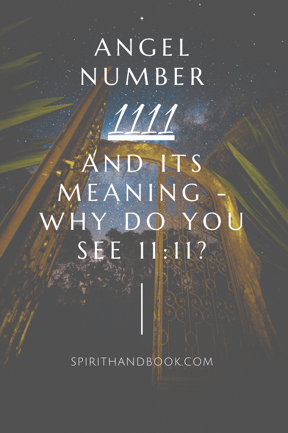 You are currently viewing Angel number 1111 and its meaning – Why do you see 11:11?