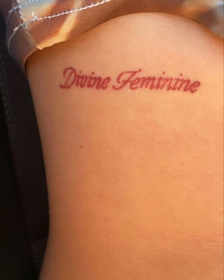 Finished Divine Feminine Tattoo  rMacMiller