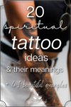 Spiritual Tattoo: 20 Ideas And Their Meanings +  Stunning Examples