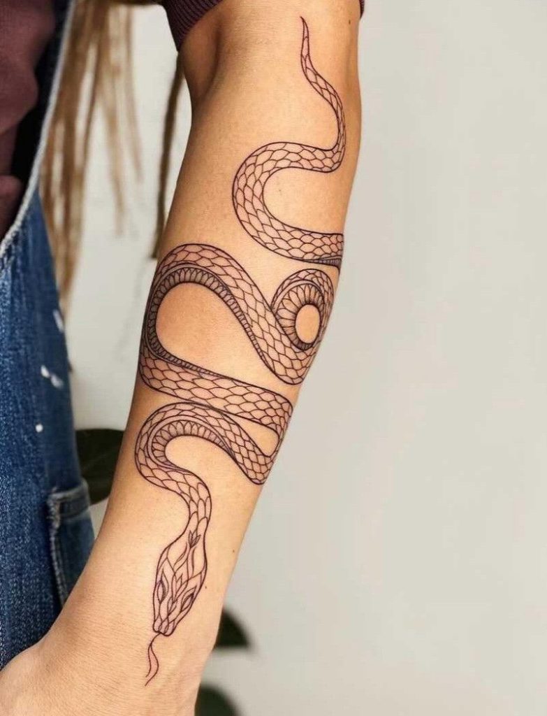  snake tattoo