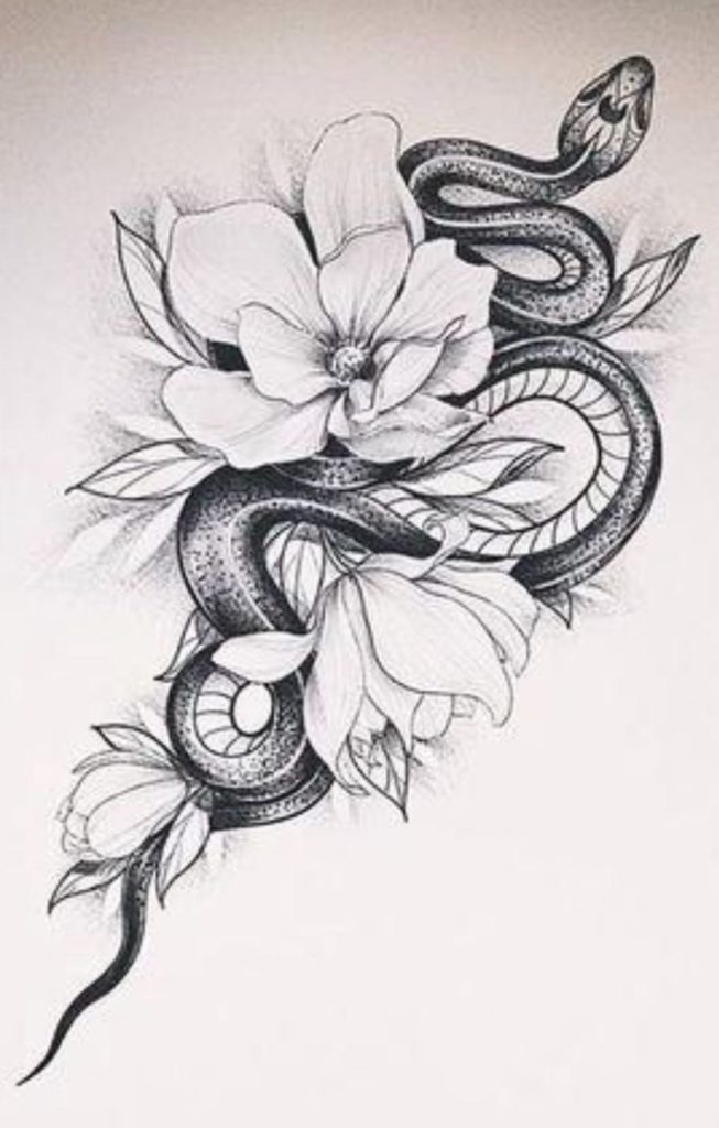 spiritual snake tattoo