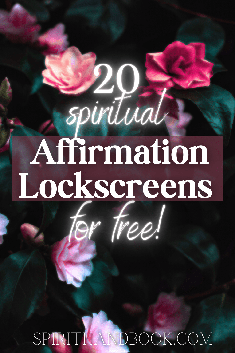 20 beautiful Affirmation Lockscreens for Your Smartphone!