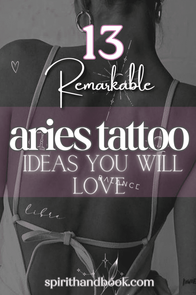 13 Remarkable Aries Tattoo Ideas You Will LOVE